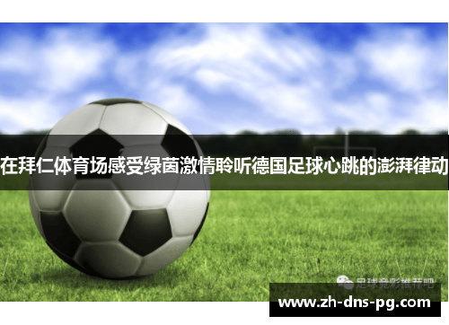 在拜仁体育场感受绿茵激情聆听德国足球心跳的澎湃律动